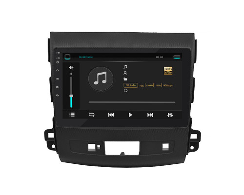 Штатная магнитола Lesko для Citroen C-Crosser  2007-2013 экран 9" 6/128Gb 4G Wi-Fi GPS Top