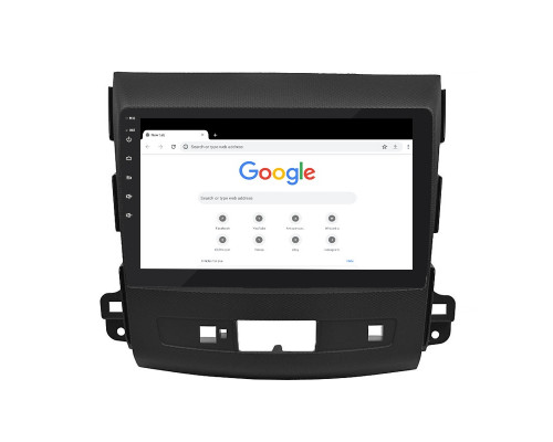 Штатная магнитола Lesko для Peugeot 4007  2007-2012 экран 9" 2/32Gb Wi-Fi GPS Base