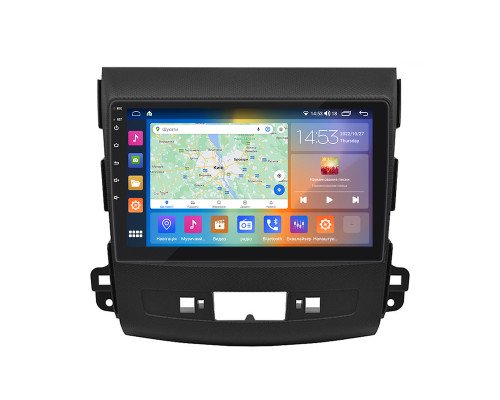 Штатная магнитола Lesko для Peugeot 4007  2007-2012 экран 9" 2/32Gb CarPlay 4G Wi-Fi GPS Prime