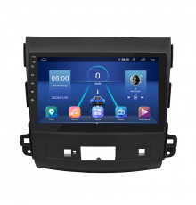 Штатная магнитола Lesko для Peugeot 4007  2007-2012 экран 9" 2/32Gb 4G Wi-Fi GPS Top
