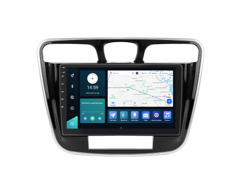 Штатная магнитола Lesko для Chrysler 200 I 2010-2014 экран 9" 4/32Gb 4G Wi-Fi GPS Top