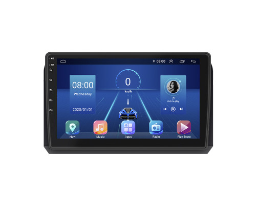 Штатная магнитола Lesko для Fiat Croma II 2005-2008 экран 9" 6/128Gb 4G Wi-Fi GPS Top