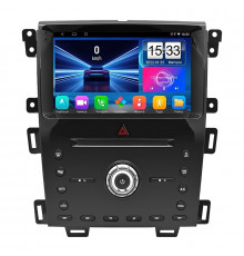 Штатная магнитола Lesko для Ford Edge I Рестайлинг 2010-2014 экран 9" 2/32Gb Wi-Fi GPS Base