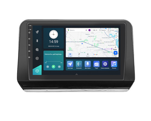 Штатная магнитола Lesko для Mitsubishi L200 VI 2023-н.в экран 9" 2/32Gb 4G Wi-Fi GPS Top