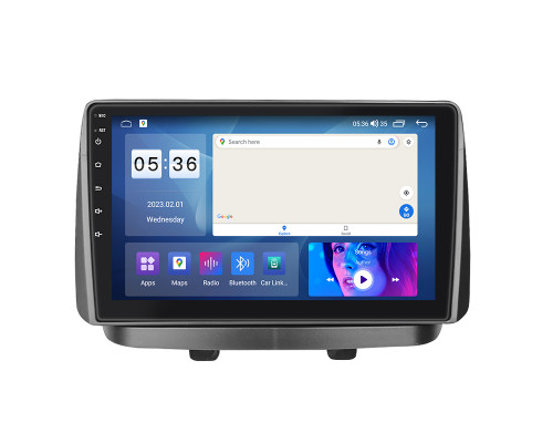 Штатная магнитола Lesko для Fiat Doblo I 2000-2005 экран 10" 4/64Gb CarPlay 4G Wi-Fi GPS Prime