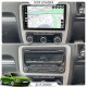 Штатная магнитола Lesko для Volkswagen Scirocco III 2008-2014 экран 9" 2/32Gb 4G Wi-Fi GPS Top