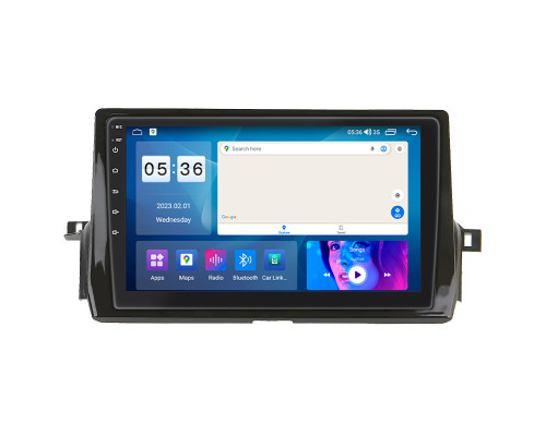 Штатная магнитола Lesko для Toyota Camry VIII (XV70) Рестайлинг 2020- экран 10" 4/64Gb CarPlay 4G Wi-Fi GPS Prime