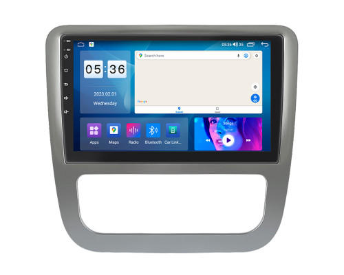 Штатная магнитола Lesko для Volkswagen Scirocco R I 2009-2014 экран 9" 2/32Gb CarPlay 4G Wi-Fi GPS Prime
