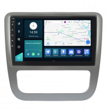 Штатная магнитола Lesko для Volkswagen Scirocco R I 2009-2014 экран 9" 2/32Gb 4G Wi-Fi GPS Top