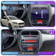 Штатная магнитола Lesko для Fiat Linea  2006-2018 экран 9" 4/64Gb 4G Wi-Fi GPS Top
