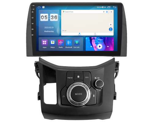 Штатная магнитола Lesko для Mazda CX-5 II Рестайлинг 2021-н.в экран 10" 4/64Gb CarPlay 4G Wi-Fi GPS Prime