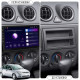 Штатная магнитола Lesko для Ford Fiesta  2001-2005 экран 9" 2/32Gb Wi-Fi GPS Base