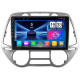 Штатная магнитола Lesko для Hyundai i20 I 2008-2012 экран 9" 2/32Gb Wi-Fi GPS Base