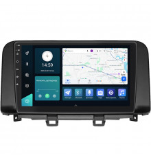 Штатная магнитола Lesko для Hyundai Kona I 2017-2020 экран 10" 2/32Gb 4G Wi-Fi GPS Top
