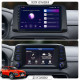 Штатная магнитола Lesko для Hyundai Kona I 2017-2020 экран 10" 4/64Gb 4G Wi-Fi GPS Top