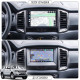 Штатная магнитола Lesko для Ford Ranger III Рестайлинг 2015-2019 экран 9" 2/32Gb Wi-Fi GPS Base