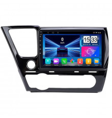 Штатная магнитола Lesko для Honda Civic IX Рестайлинг ver. 2 2013-2017 экран 9" 2/32Gb Wi-Fi GPS Base