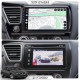 Штатная магнитола Lesko для Honda Civic IX Рестайлинг ver. 2 2013-2017 экран 9" 2/32Gb Wi-Fi GPS Base