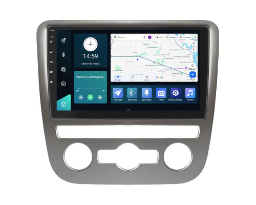 Штатная магнитола Lesko для Volkswagen Scirocco R I Auto A/C 2009-2014 экран 9" 1/16Gb Wi-Fi GPS Base