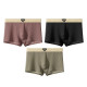 Набор мужских трусов боксеров B6425 Olive/Black/Brick Red из 3 шт M