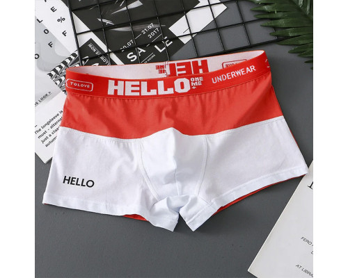 Набор мужских трусов боксеров PB3259 Coral/Gray/Black из 3 шт  L