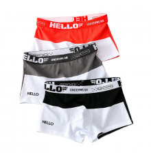 Набор мужских трусов боксеров PB3259 Coral/Gray/Black из 3 шт  M