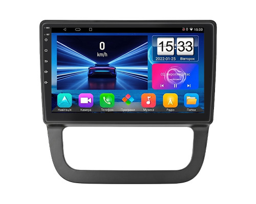 Штатная магнитола Lesko для Volkswagen Golf V Auto AC 2003-2009 экран 10" 2/32Gb Wi-Fi GPS Base
