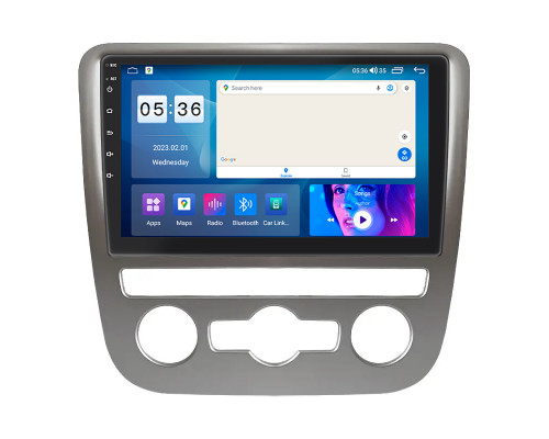 Штатная магнитола Lesko для Volkswagen Scirocco III Auto A/C 2008-2014 экран 9" 2/32Gb CarPlay 4G Wi-Fi GPS Prime