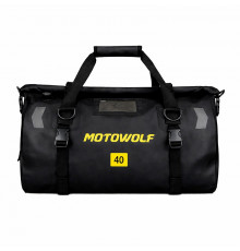 Сумка водонепроницаемая Motowolf MDL0717 для багажника мотоцикла квадроцикла 40 л Black