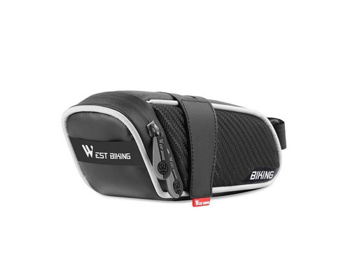 Сумка велосипедная West Biking 0707229 под седло Black + Gray