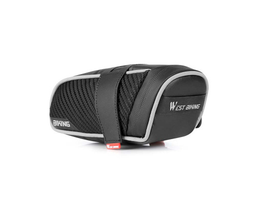 Сумка велосипедная West Biking 0707229 под седло Black + Gray