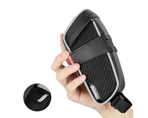 Сумка велосипедная West Biking 0707229 под седло Black + Gray