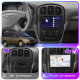 Штатная магнитола Lesko для Chrysler Voyager IV Рестайлинг 2004-2008 экран 10" 2/32Gb 4G Wi-Fi GPS Top