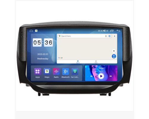 Штатная магнитола Lesko для Ford EcoSport I 2014-2018 экран 9" 4/64Gb CarPlay 4G Wi-Fi GPS Prime