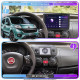 Штатная магнитола Lesko для Fiat Qubo I Рестайлинг 2016-2019 экран 10" 2/32Gb CarPlay 4G Wi-Fi GPS Prime