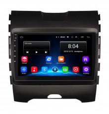 Штатная магнитола Lesko для Ford Edge II 2015-2018 экран 9" 2/32Gb Wi-Fi GPS Base