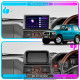 Штатная магнитола Lesko для Mitsubishi Pajero II Рестайлинг 1997-2004 экран 9" 1/16Gb Wi-Fi GPS Base