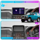 Штатная магнитола Lesko для Mitsubishi Pajero II Рестайлинг 1997-2004 экран 9" 2/32Gb Wi-Fi GPS Base