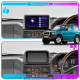 Штатная магнитола Lesko для Mitsubishi Pajero II Рестайлинг 1997-2004 экран 9" 2/32Gb 4G Wi-Fi GPS Top