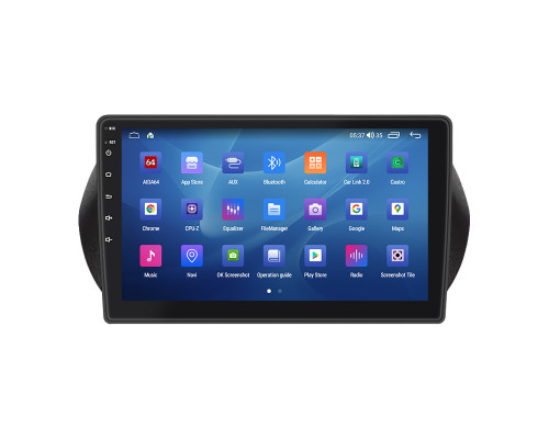 Штатная магнитола Lesko для Peugeot Bipper  2008-2018 экран 10" 2/32Gb CarPlay 4G Wi-Fi GPS Prime