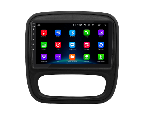 Штатная магнитола Lesko для Renault Trafic III Рестайлинг 2021-н.в экран 9" 2/32Gb Wi-Fi GPS Base