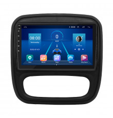 Штатная магнитола Lesko для Renault Trafic III Рестайлинг 2021-н.в экран 9" 6/128Gb 4G Wi-Fi GPS Top