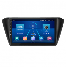 Штатная магнитола Lesko для Skoda Fabia III Рестайлинг 2018-2021 экран 9" 2/32Gb 4G Wi-Fi GPS Top
