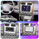 Штатная магнитола Lesko для Kia Carnival I Рестайлинг 2002-2006 экран 9" 2/32Gb 4G Wi-Fi GPS Top