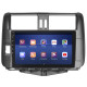 Штатная магнитола Lesko для Toyota Land Cruiser Prado 150 Series 2009-2013 экран 9" 4/64Gb 4G Wi-Fi GPS Top