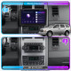 Штатная магнитола Lesko для Dodge Durango II 2003-2006 экран 10" 4/64Gb 4G Wi-Fi GPS Top