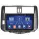 Штатная магнитола Lesko для Toyota Land Cruiser Prado 150 Series 2009-2013 экран 9" 4/32Gb 4G Wi-Fi GPS Top