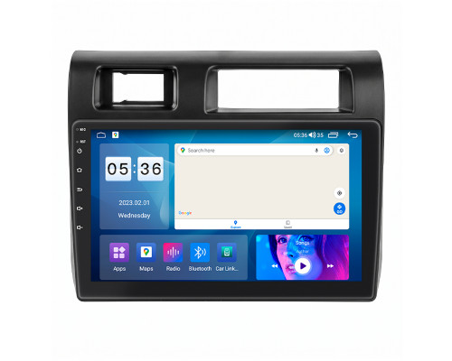Штатная магнитола Lesko для Toyota Land Cruiser 70 Series 2009-2020 экран 9" 4/64Gb CarPlay 4G Wi-Fi GPS Prime