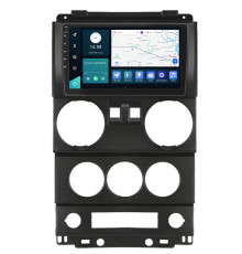 Штатная магнитола Lesko для Jeep Wrangler 2 doors 2007-2010 экран 9" 2/32Gb 4G Wi-Fi GPS Top