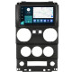 Штатная магнитола Lesko для Jeep Wrangler 2 doors 2007-2010 экран 9" 4/32Gb 4G Wi-Fi GPS Top